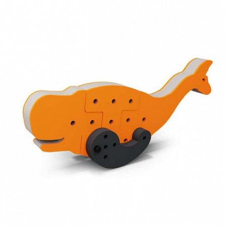 Set constructie 3 in 1, Peng-Whal-OO, , spuma, 2 ani plus, Bakoba