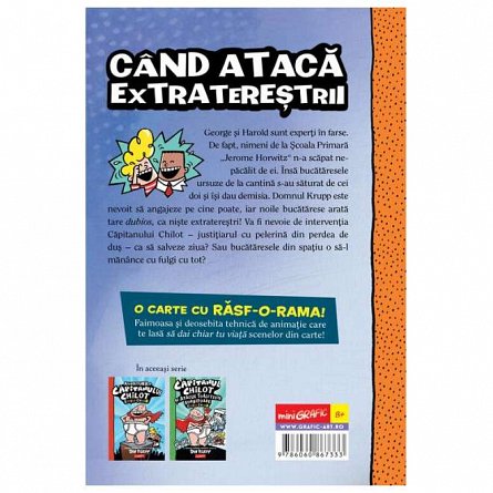 Capitanul Chilot si Invazia Bucatareselor Incredibil de Obraznice din Spatiu. Capitanul Chilot 3