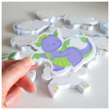 Stickere baie Creaturi Magice, isi schimba culoarea, Buddy and Barney