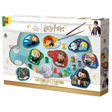 Set creativ Mulaje si pictura, Personaje Harry Potter, SES