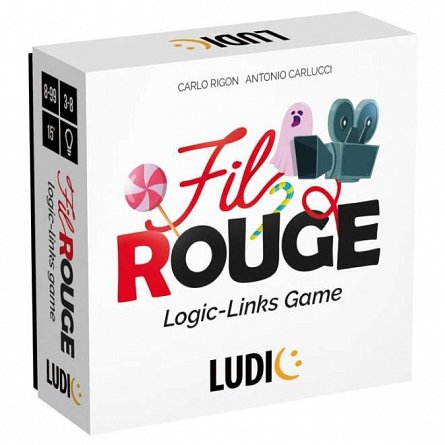 Headu Ludic - Joc de asociere Fil Rouge, 3-8 jucatori, 8-99 ani