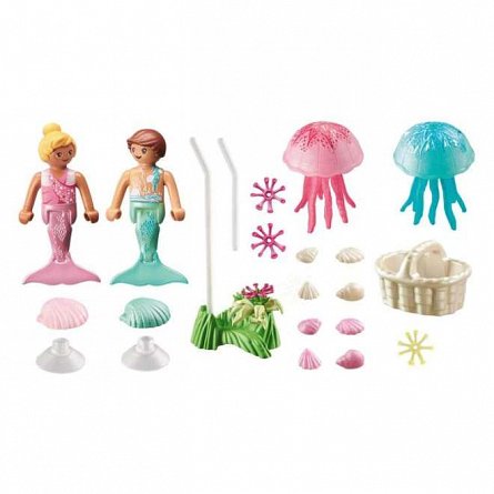 Playmobil Princess Magic - Copii Sirene cu Meduze