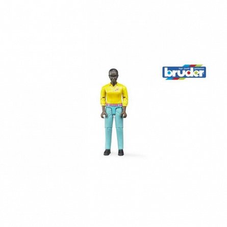 Figurina Femeie cu pantaloni turcoaz, 1:16, Bruder