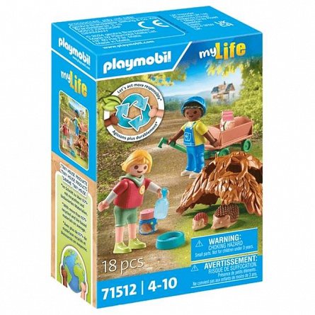 Playmobil myLife - Ingrijirea familiei de Arici