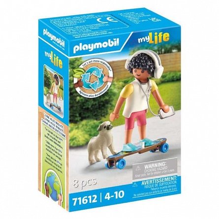Playmobil myLife - Baiat cu animal de companie, 4-10 ani