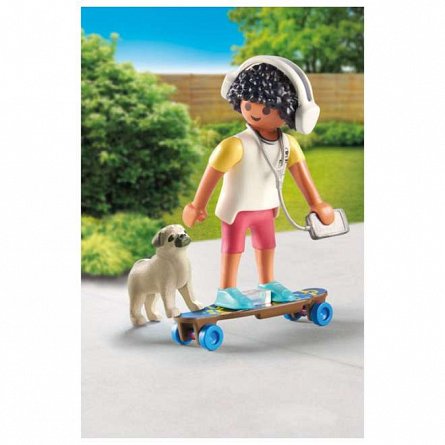 Playmobil myLife - Baiat cu animal de companie, 4-10 ani