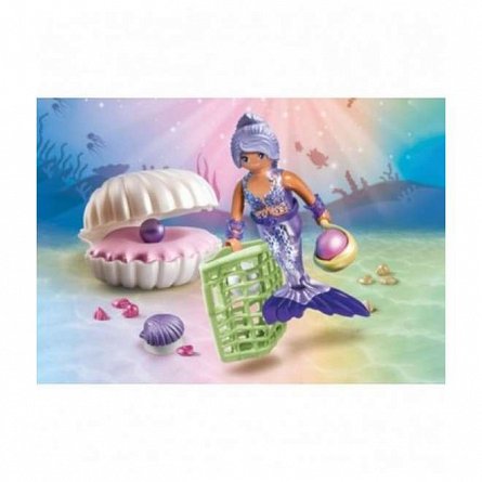 Playmobil Princess Magic - Sirena cu perla in ccoica