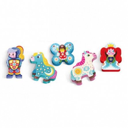 Primul meu puzzle cu Unicorni Montessori, Headu, 2 ani
