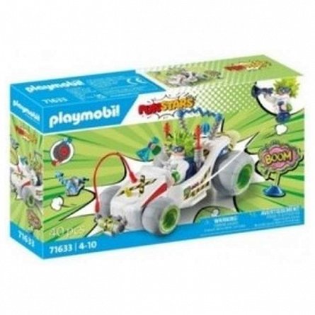 Playmobil FunStars - Kart Pullback Profesor, 4-10 ani