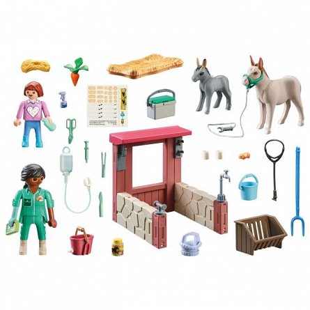 Playmobil Country - Veterinar in curtea Fermei