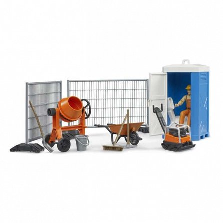 Set Santier de constructii, 1:16, Bruder
