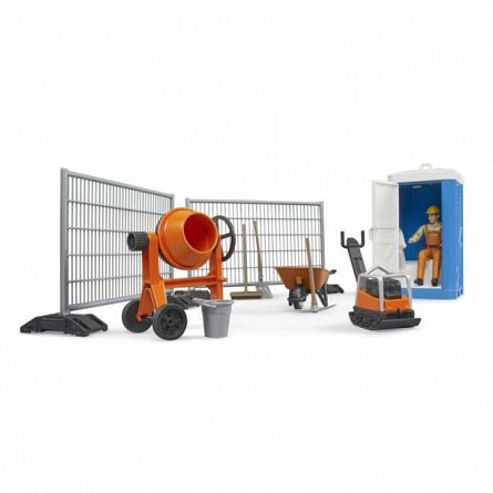 Set Santier de constructii, 1:16, Bruder
