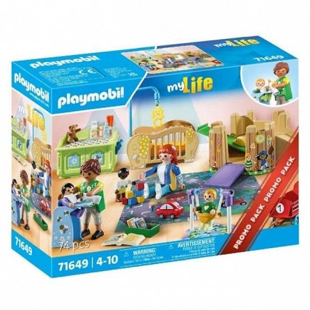 Playmobil myLife - Camera de joaca pentru copii, Promo Pack, 4-10 ani
