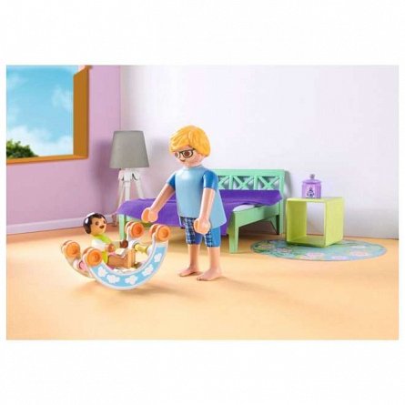 Playmobil myLife - Dormitor cu colt de joaca pentru bebelusi, 4-10 ani
