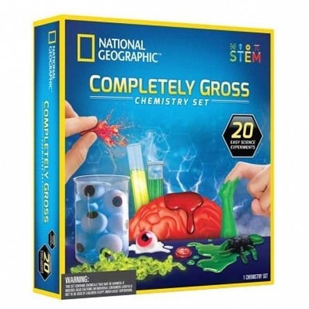 Kit creativ - Experimente Chimice, National Geographic, 8 ani
