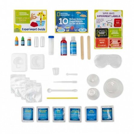 Kit creativ - Experimente Chimice, National Geographic, 8 ani