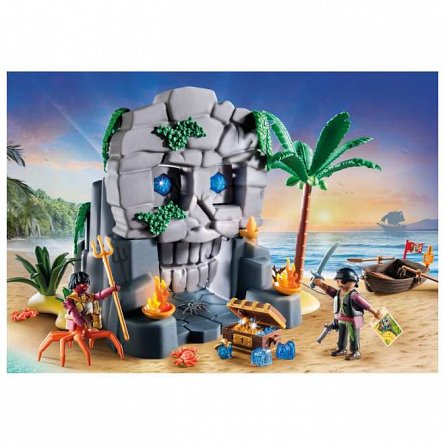 Playmobil Pirates - Insula Craniu, 4-10 ani