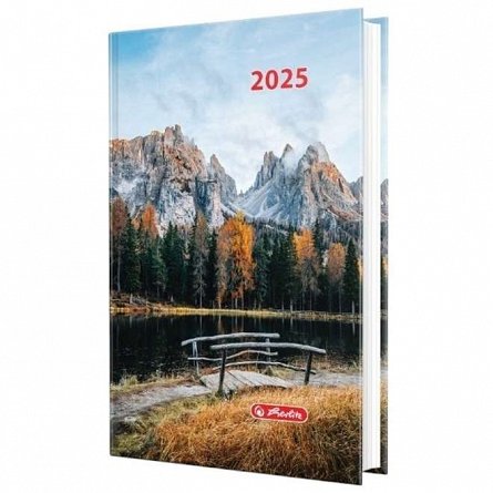 Agenda A5, datata 2025, 352 pagini, Motive Over The Bridge