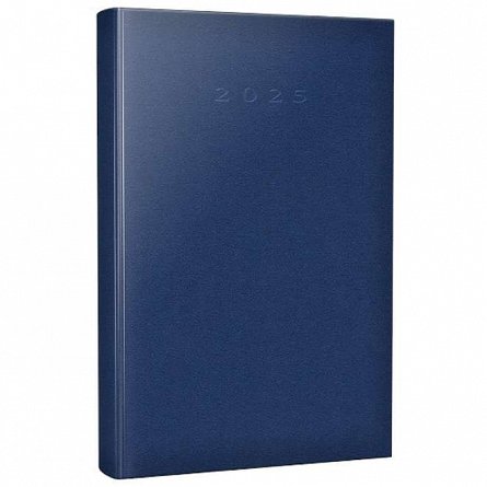 Agenda A5, datata 2025, 352 pagini, Standard, albastru