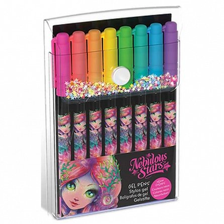 Pix cu gel Nebulous Stars, set 8 bucati