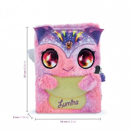 Jurnal pufos cu lacat Nebulous Stars, Lumina