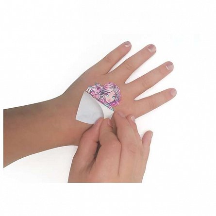 Set tatuaje temporare Nebulous Stars, 3 file, Stele Nebulous