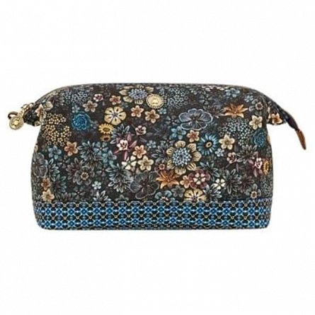 Geanta cosmetice Pip Tutti i Fiori, 26 x 18 x 12 cm, albastra