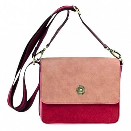 Geanta de umar Pip Cross Body Flap mica, 19 x 6 x 16 cm, rosu