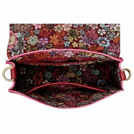 Geanta de umar Pip Cross Body Flap mica, 19 x 6 x 16 cm, rosu