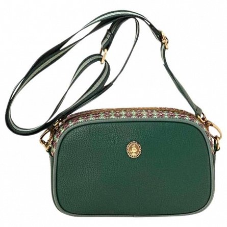 Geanta de umar Pip Cross Body mica, 21 x 6 x 13 cm, verde