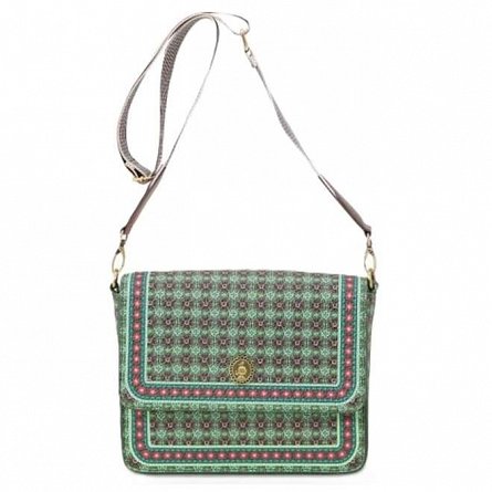 Geanta de umar Pip Flap Small Clover, 19 x 6 x 16 cm, verde