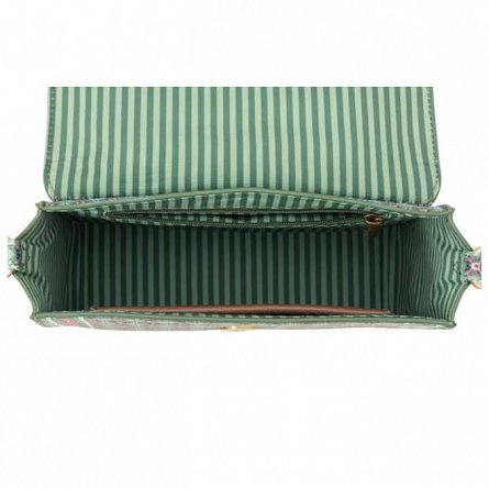 Geanta de umar Pip Flap Small Clover, 19 x 6 x 16 cm, verde