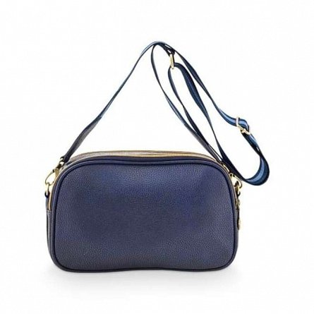 Geanta de umar Pip Cross Body medie, 26.5 x 7.5 x 16.5 cm, albastru