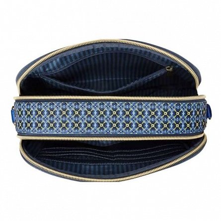 Geanta de umar Pip Cross Body medie, 26.5 x 7.5 x 16.5 cm, albastru