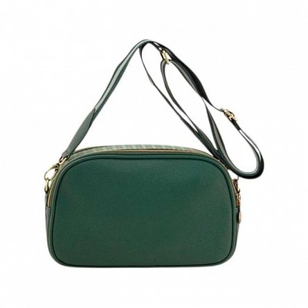 Geanta de umar Pip Cross Body medie, 26.5 x 7.5 x 16.5 cm, verde