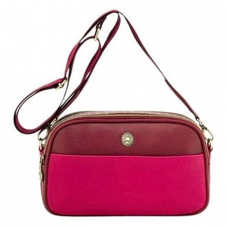 Geanta de umar Pip Frida Cross Body, 26.5 x 7.5 x 16.5 cm, rosu