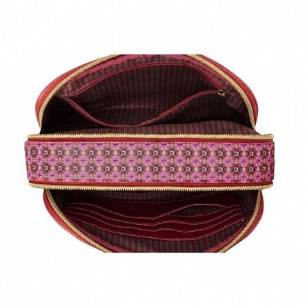 Geanta de umar Pip Frida Cross Body, 26.5 x 7.5 x 16.5 cm, rosu