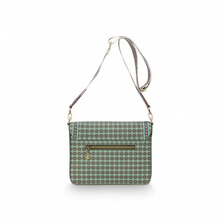 Geanta de umar Pip Flap Clover, 25 x 7 x 20 cm, verde