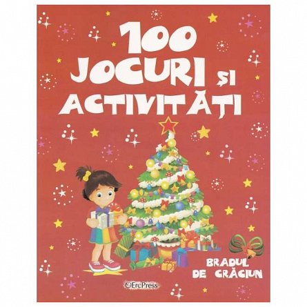 100 jocuri si activitat. Bradul de Craciun