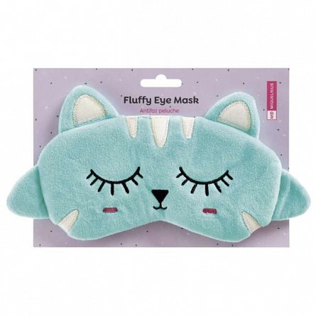 Masca pentru somn Back2Fun, 20 x 14 cm, Fluffy