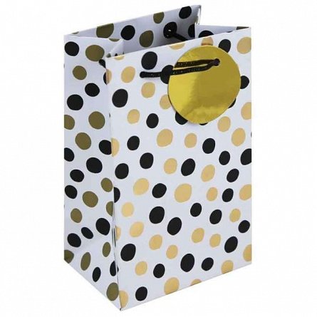 Punga cadou P, SDE Mono Dots White