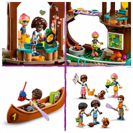 LEGO Friends - Casa din copac din tabara de aventuri 42631