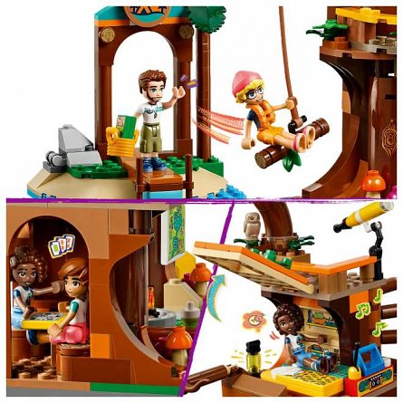 LEGO Friends - Casa din copac din tabara de aventuri 42631