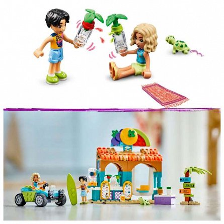 LEGO Friends - Chiosc de smoothie-uri pe plaja 42625