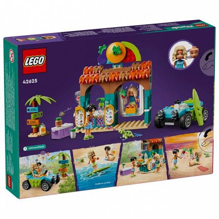 LEGO Friends - Chiosc de smoothie-uri pe plaja 42625