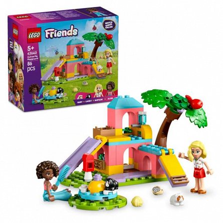 LEGO Friends - Teren de joaca pentru porcusori de Guineea 42640