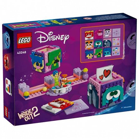 LEGO Disney - Intors pe dos: Cuburi cu emotii 43248