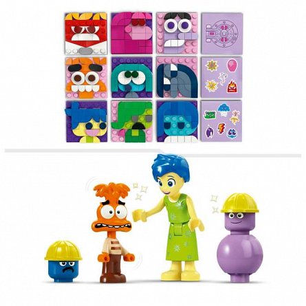 LEGO Disney - Intors pe dos: Cuburi cu emotii 43248