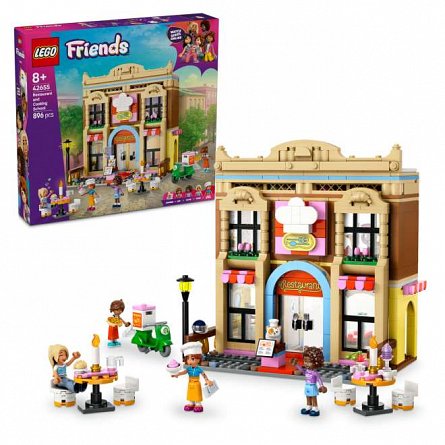 LEGO Friends - Restaurant si scoala de gastronomie 42655