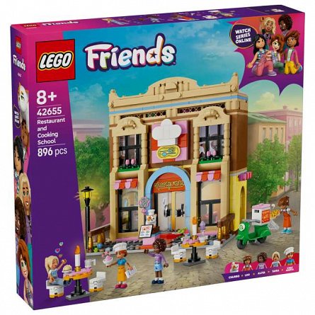 LEGO Friends - Restaurant si scoala de gastronomie 42655